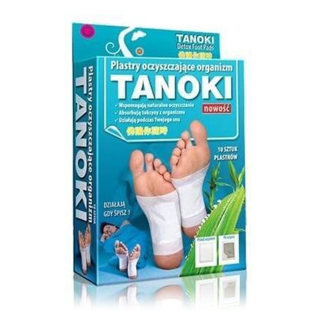Очищувальні пластирі Aura Herbals Tanoki Cleansing Patches, 10 шт